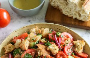 Panzanella Salad – Habiskan dengan uang