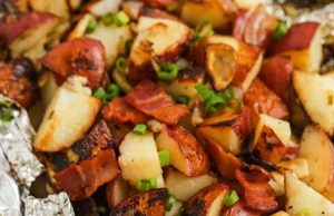 Kentang panggang – habiskan dengan uang