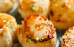 Pan Seared Scallops – Habiskan dengan uang