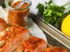 Bumbu salmon – habiskan dengan uang