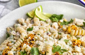 Elote Pasta Salad – Habiskan dengan uang