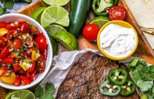 Fajitas steak panggang – habiskan dengan uang receh