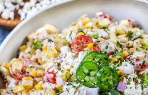 Salad Jagung Meksiko – Habiskan dengan uang