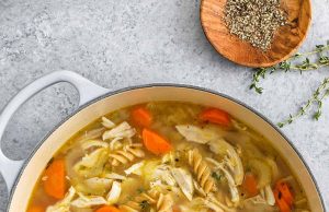 Rotisserie Chicken Soup – Habiskan dengan uang