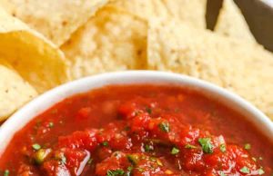 Salsa buatan sendiri (gaya restoran) – Habiskan dengan uang