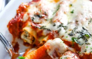 Keju Cannelloni – Habiskan dengan uang