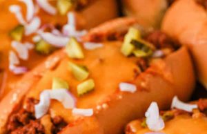 Anjing keju cabai – habiskan dengan uang