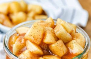 Pengisian pai apel (dibuat di atas kompor!)