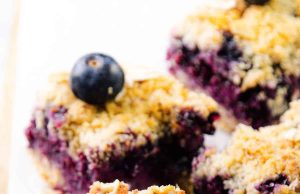 Blueberry Oatmeal Bars