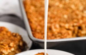 Oatmeal panggang gula merah {terbuat dari awal!}