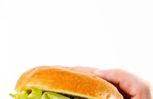 Pickle Brined Fried Chicken Sandwich