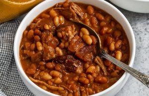 Daging Babi dan Kacang