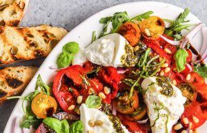 Tomato Burrata Salad