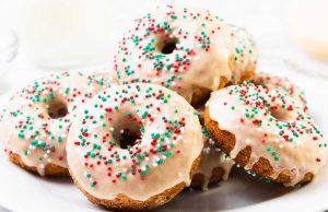 Donat Natal Roti Jahe Panggang (Lembut, Berbumbu & Meriah)